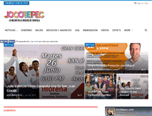 Tablet Screenshot of jocotepec.com